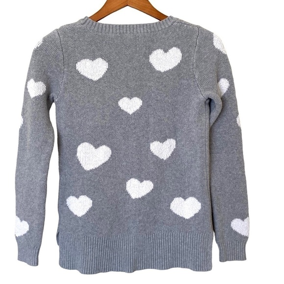 Christian Siriano New York Cotton Heart Crewneck Sweater, Size - Picture 2 of 4
